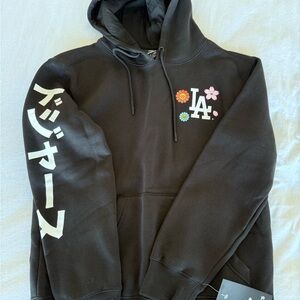 NEW LA Dodgers x Murakami Black Graphic Hoodie